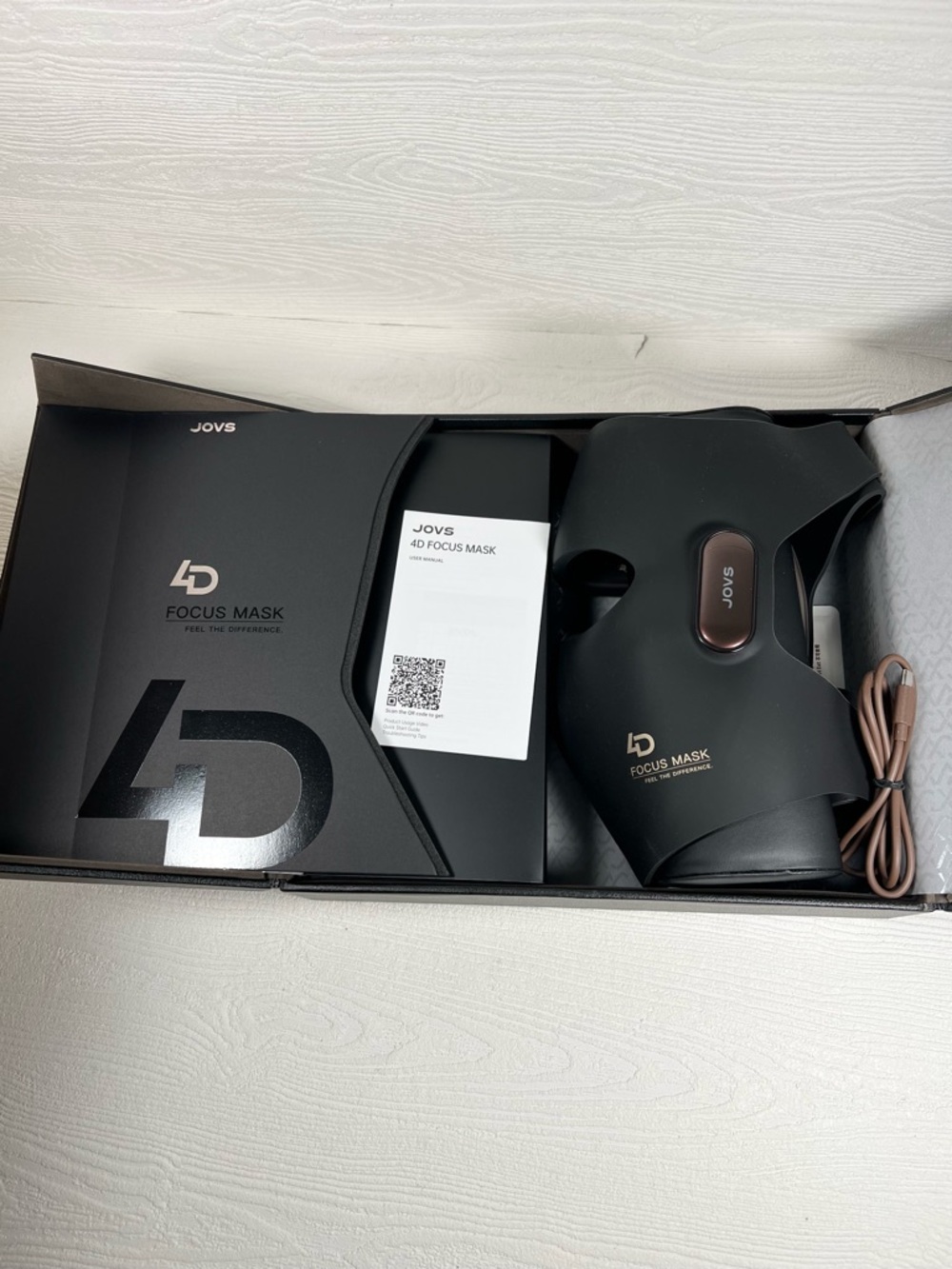 JOVS 4D Laser Black Silicone Skincare Mask - Picture 12 of 15